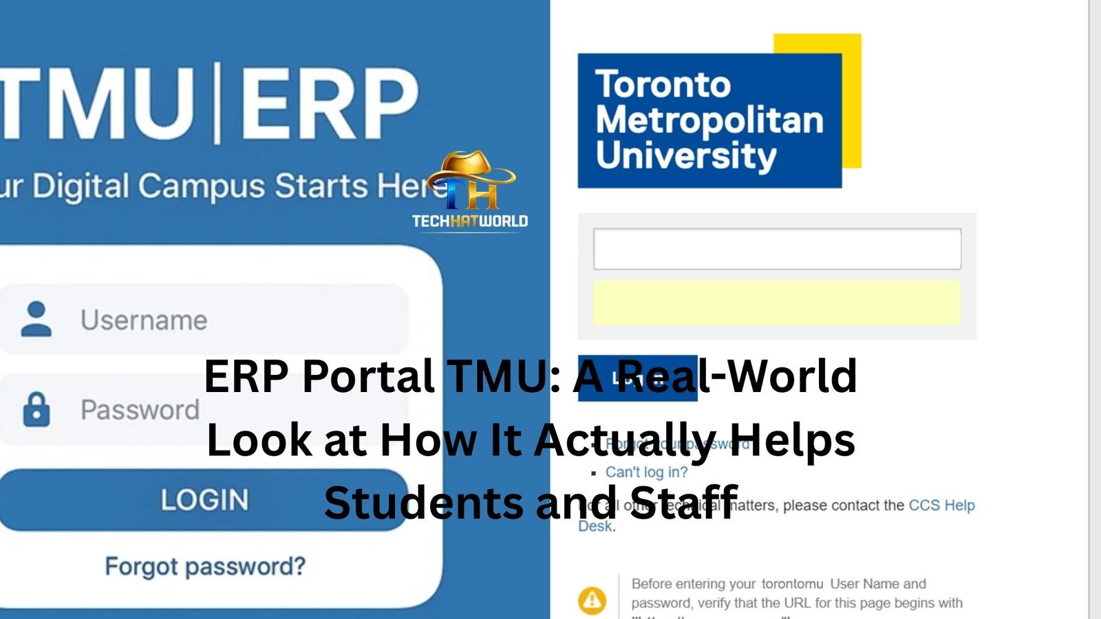 ERP Portal TMU: A Real-World Look at How It Actually Helps Students and Staff